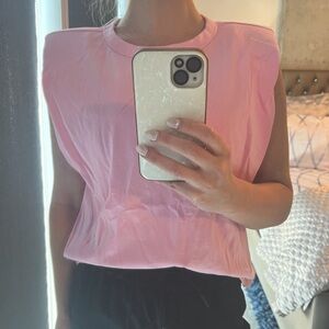 Endless Rose light pink sleeveless tee